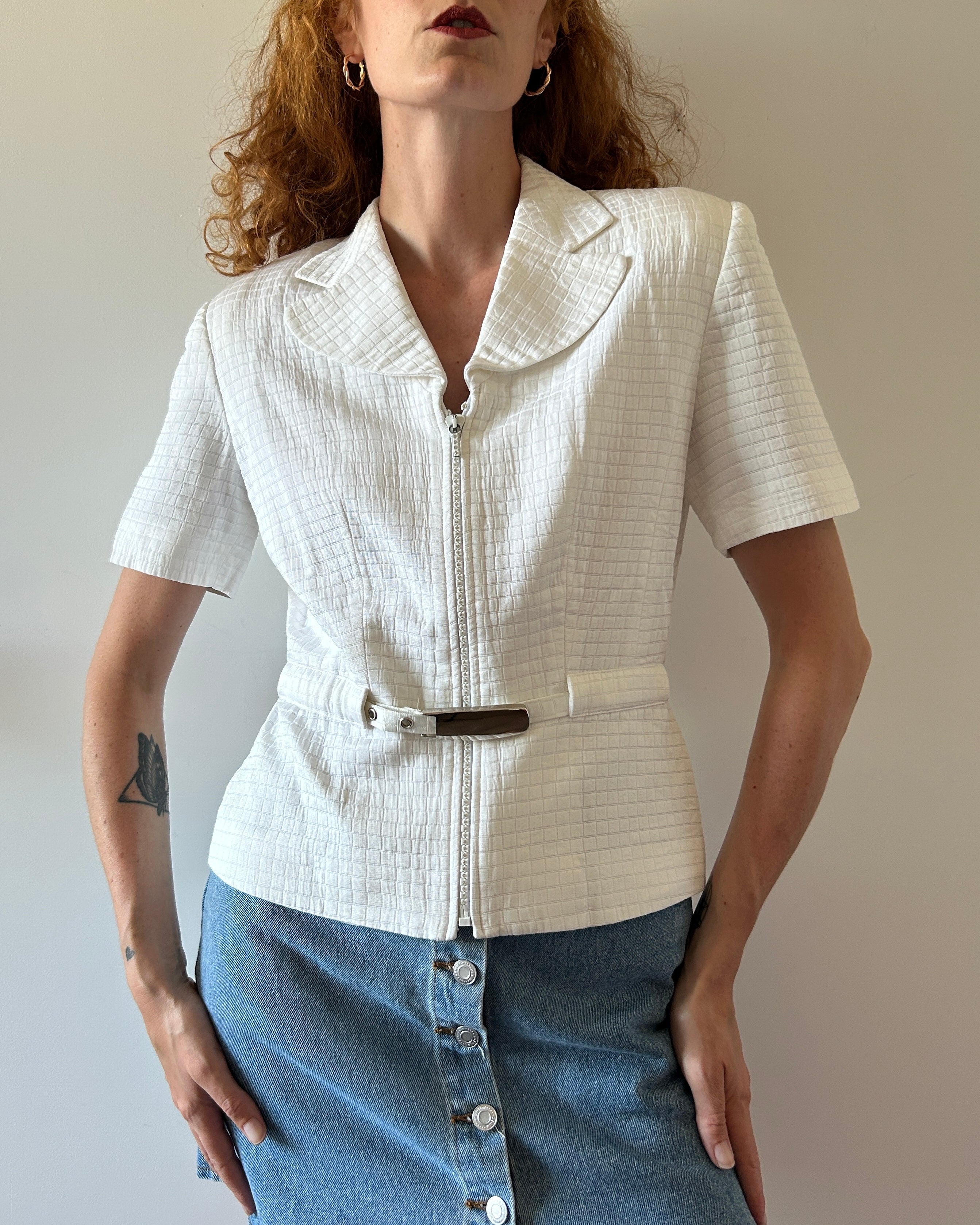 Blazer bianco